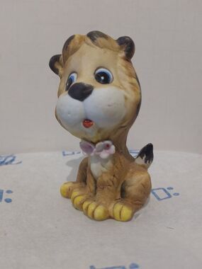 Dog Porcelain Figurine